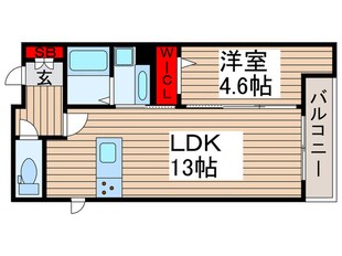 レクシア西保木間の物件間取画像